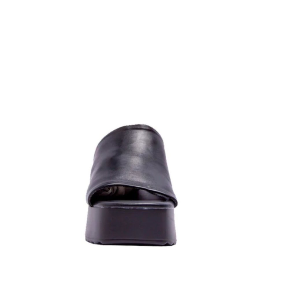 !! NEW !! Y2K Chunky Platform Wedges in Black - Picture 4 of 10